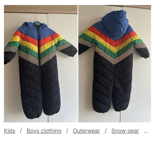 Baby snow suit - baby,