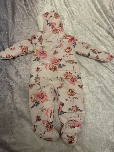 Girls snowsuit 12 months - snowsuit,