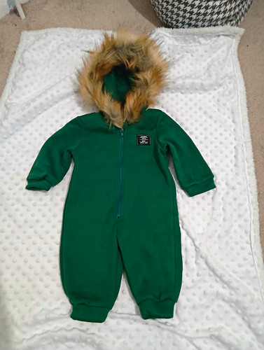 Green hooded zip - hooded,