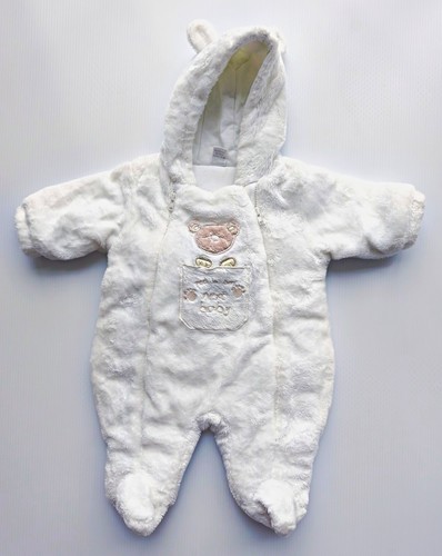 Bezy white faux fur fleece - faux,