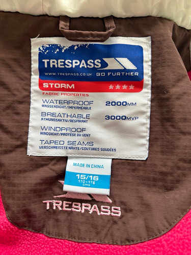 Trespass storm teen ski - teen,