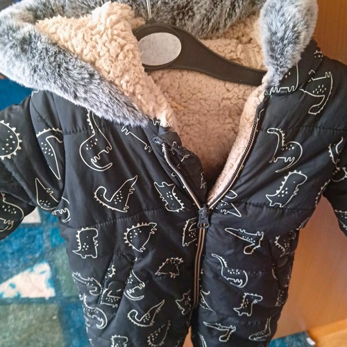 George baby snowsuit dinosaur - snowsuit,