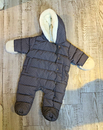 Jacadi hooded quilted snowsuit - jacadi,