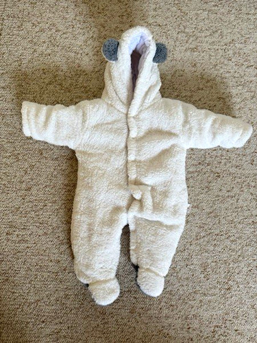 Month white fleece hooded - month,