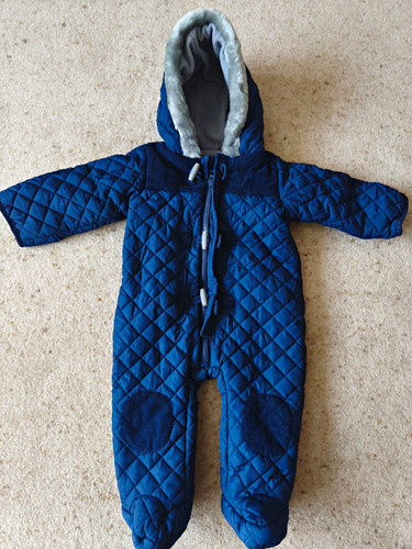 Baby hooded quilted - tu,