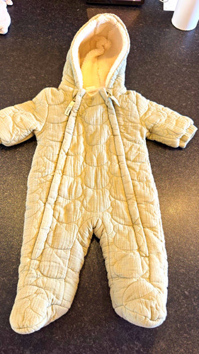 Next baby beige - beige, quilted