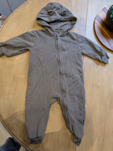 Grey fleece lined novelty - grey, fleece-lined