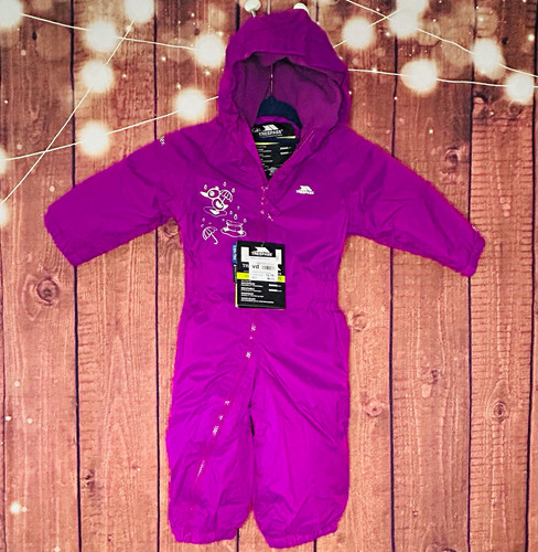 Trespass girls purple hooded - girls,