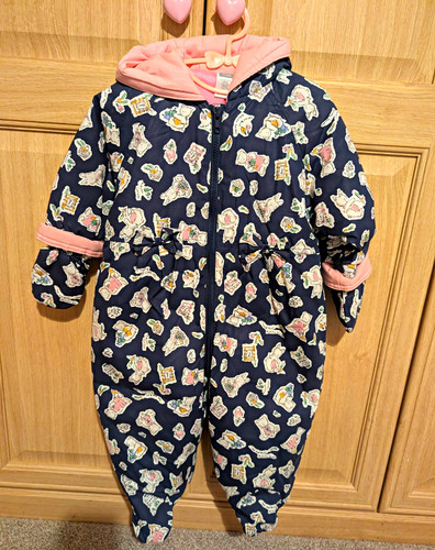 Vintage 90s tesco navy pink - 90s,