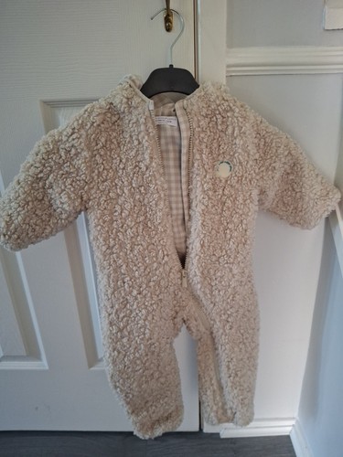 Lovely soft cream snowsuit - lovely,