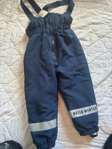 Cute blue snowsuit 24 - blue,