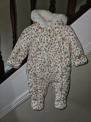 Months snowsuit baby girl - months,