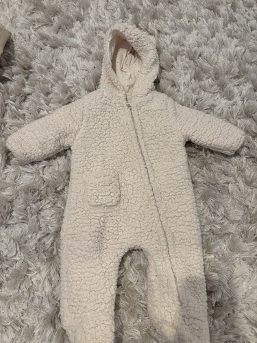Zara baby ivory - ivory, fleece