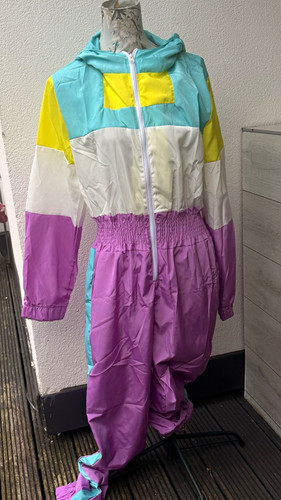 Hooded colourblock ski - colourblock,