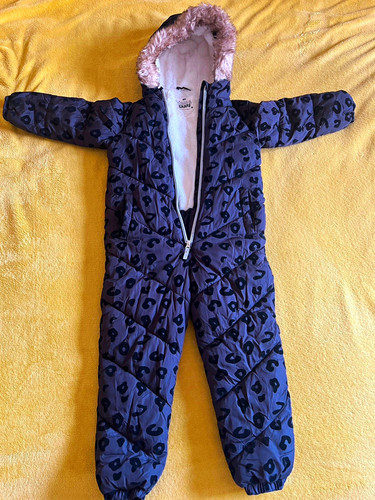 Quilted hooded snowsuit - hooded,
