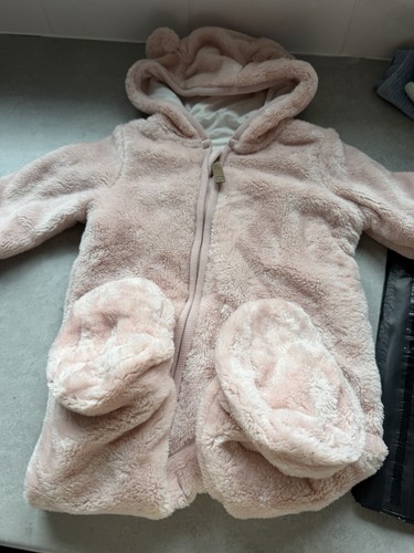 Pink baby girls fleecy - girls,