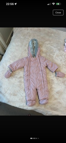 John lewis purple snowsuit - john,