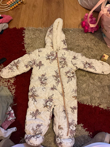 White floral quilted padded - white,