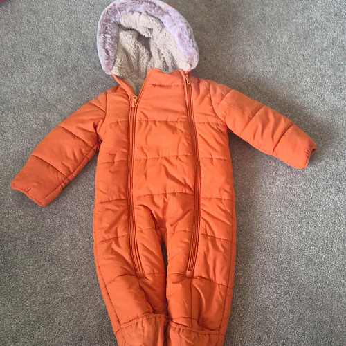 Orange bear unisex baby - 12,
