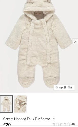 George babies snowsuit - babies,
