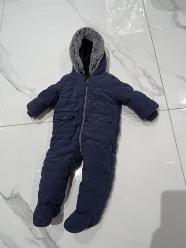 Thick navy blue padded baby
