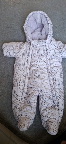 Lilac newborn snowsuit from - snowsuit,