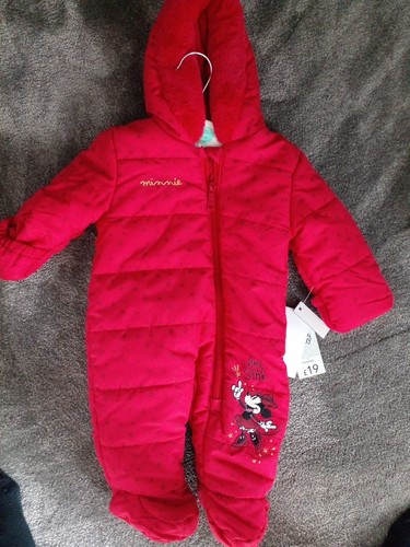 Red baby snowsuits age 3 - baby,