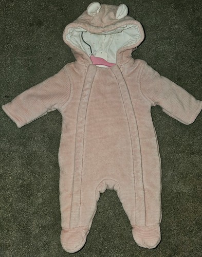 Tiny baby months snowsuit pink - tiny,