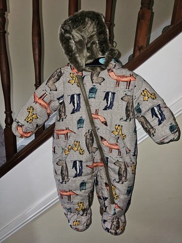 Months snowsuit nutmeg - 3-6,