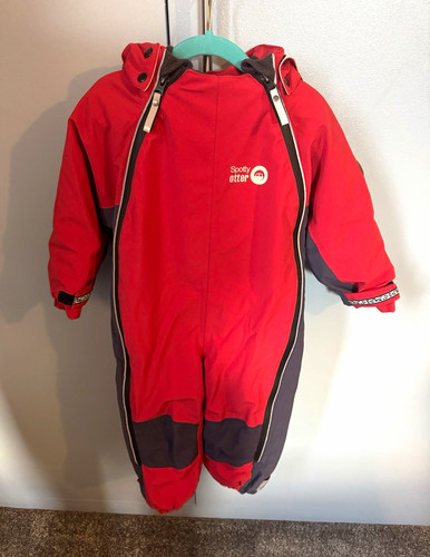 Spotty otter kids colourblock - otter,