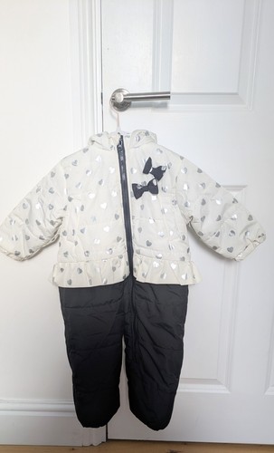 Girls cream heart - girls, hooded