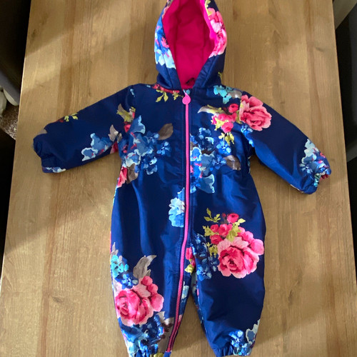 Joules girls hooded snowsuit - hooded,