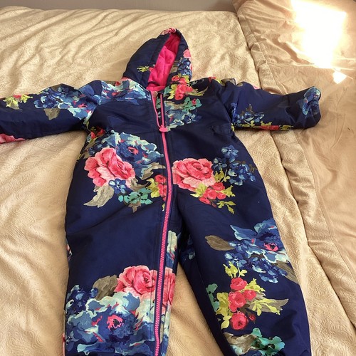 Joules girls floral - floral, hooded