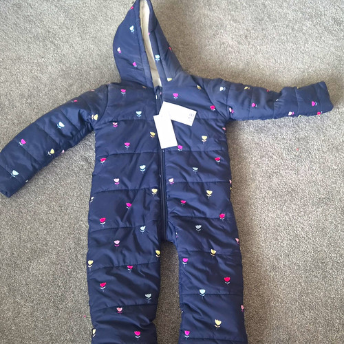 George floral snowsuit - snowsuit, age