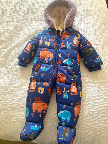 George baby snowsuit pram suit - george,
