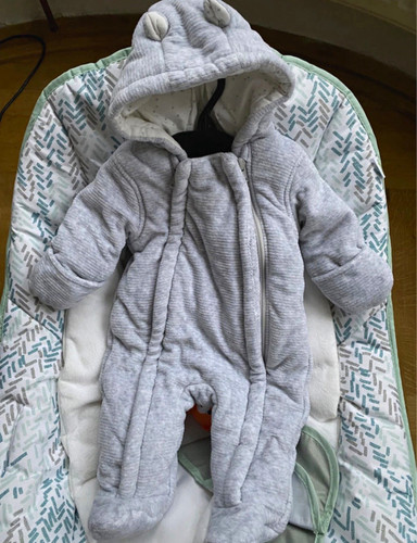 George grey fleece hooded - grey,