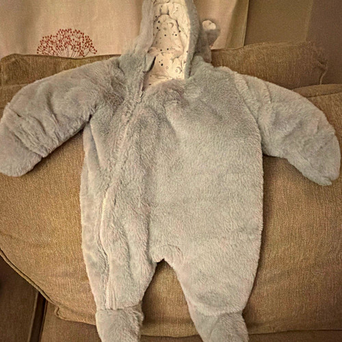 Primark grey faux - grey, fur