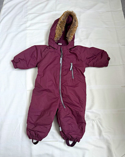 Baby burgundy hooded - baby,