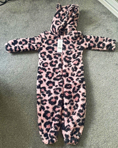 George girls pink - pink, leopard