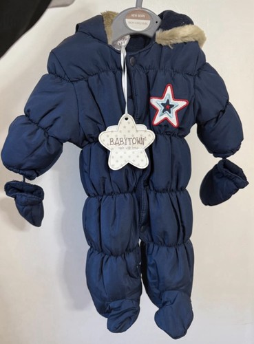 Nutmeg blue snowsuit for - snowsuit,