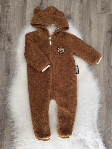 Moschino unisex teddy pramsuit - unisex,